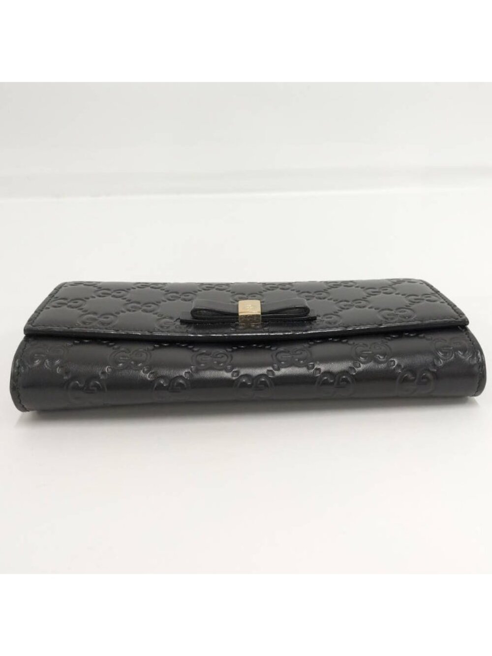 Gucci Wallet Guccissima Leather Black - Picture 5 of 10